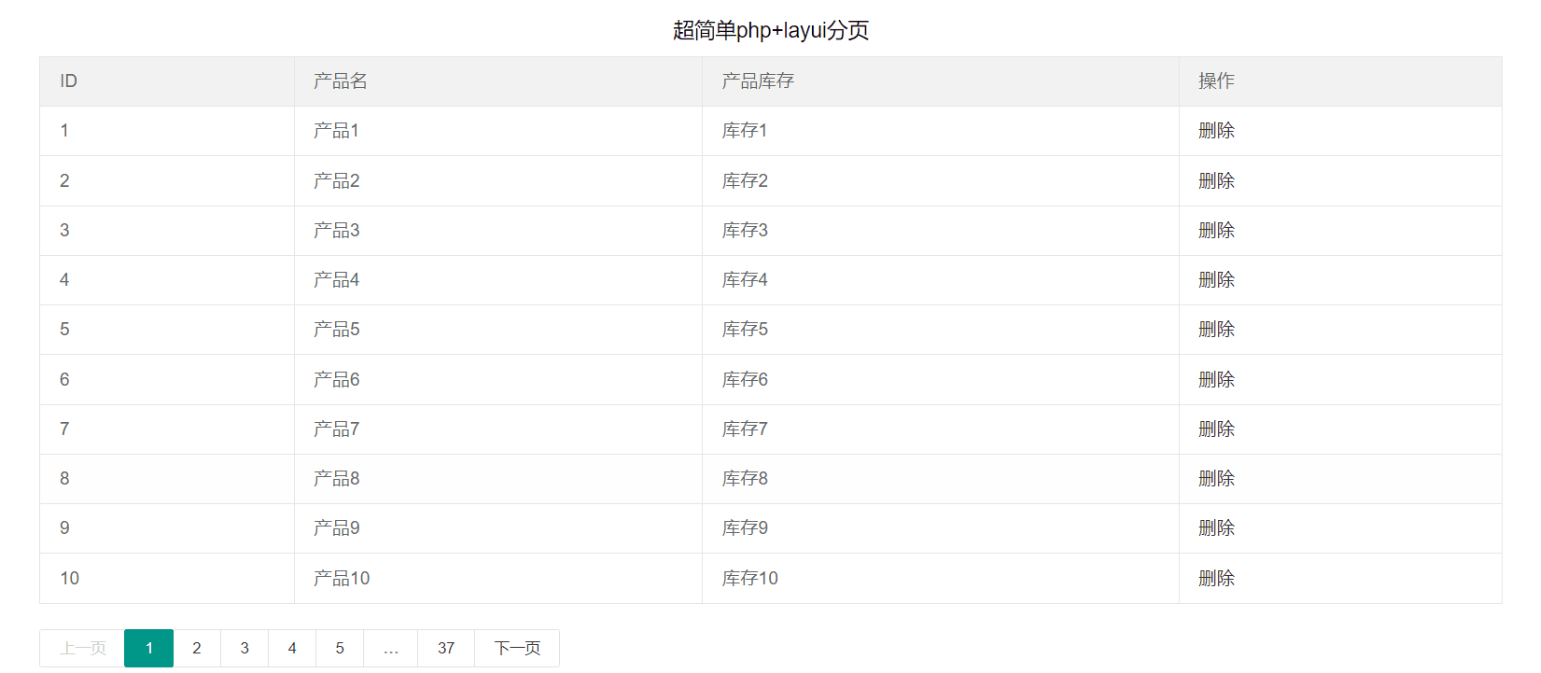 PHP7+LayUI实现简单分页和搜索功能筑梦博客-专注于技术分享筑梦博客